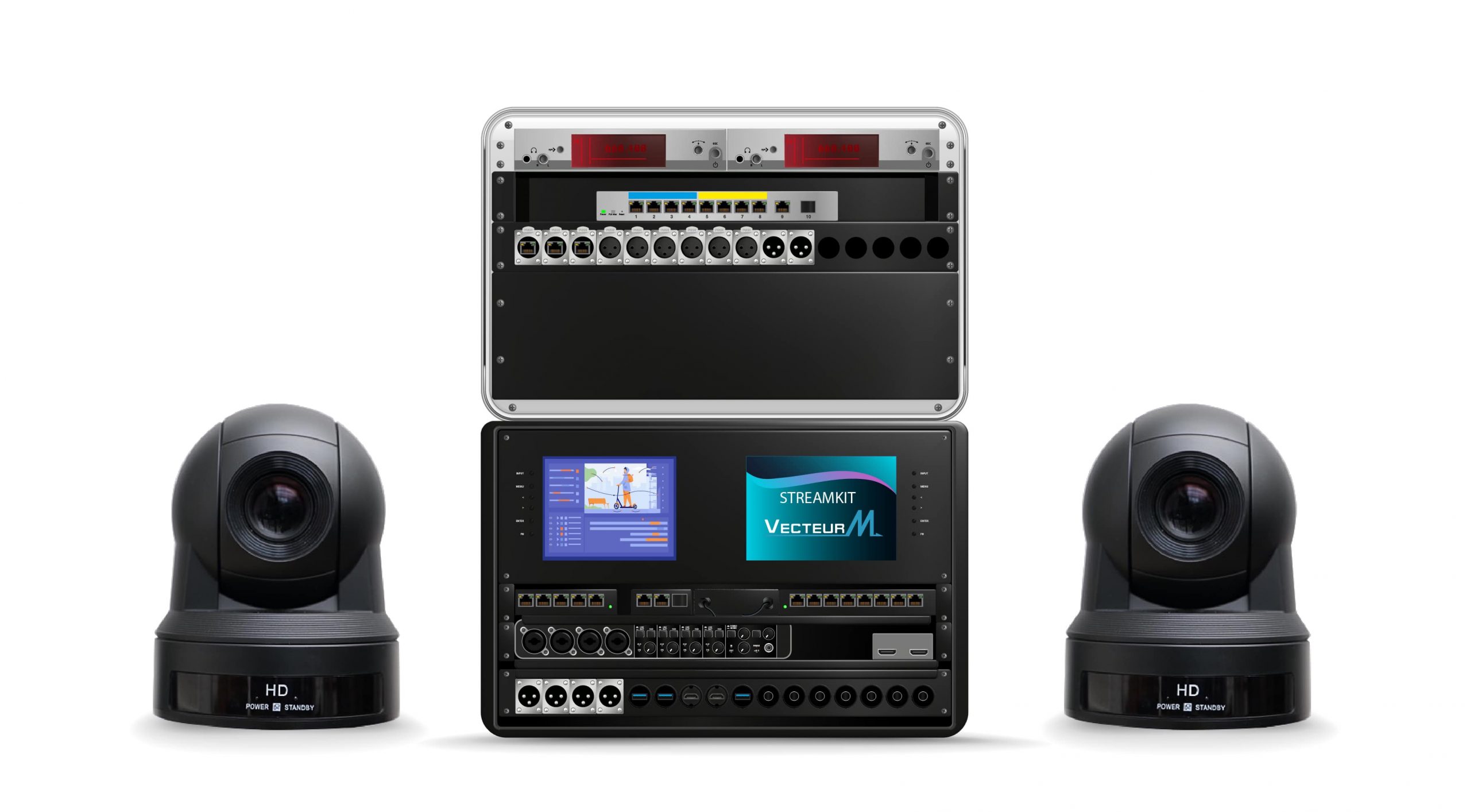 Vecteur M StreamKit - Solution audio & vidéo à distance !